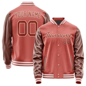Custom Copper Rose Coral Red Jacket JA2929162918B21816