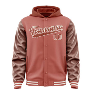 Custom Copper Rose Coral Red Jacket