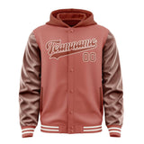 Custom Copper Rose Coral Red Jacket