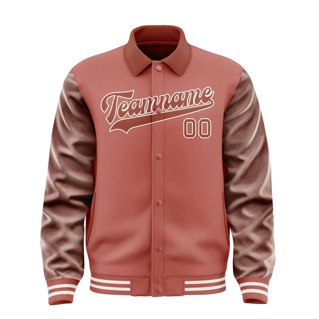 Custom Copper Rose Coral Red Jacket