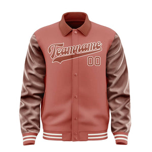 Custom Copper Rose Coral Red Jacket