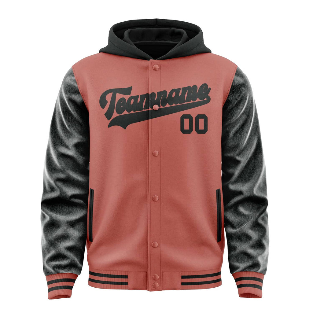Custom Copper Rose Black Jacket