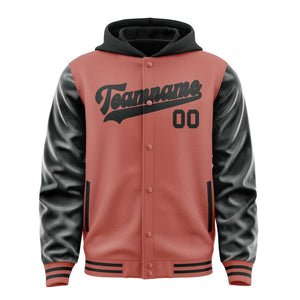 Custom Copper Rose Black Jacket