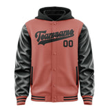 Custom Copper Rose Black Jacket