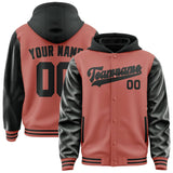 Custom Copper Rose Black Jacket