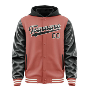 Custom Copper Rose Black Jacket