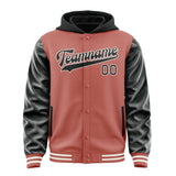 Custom Copper Rose Black Jacket