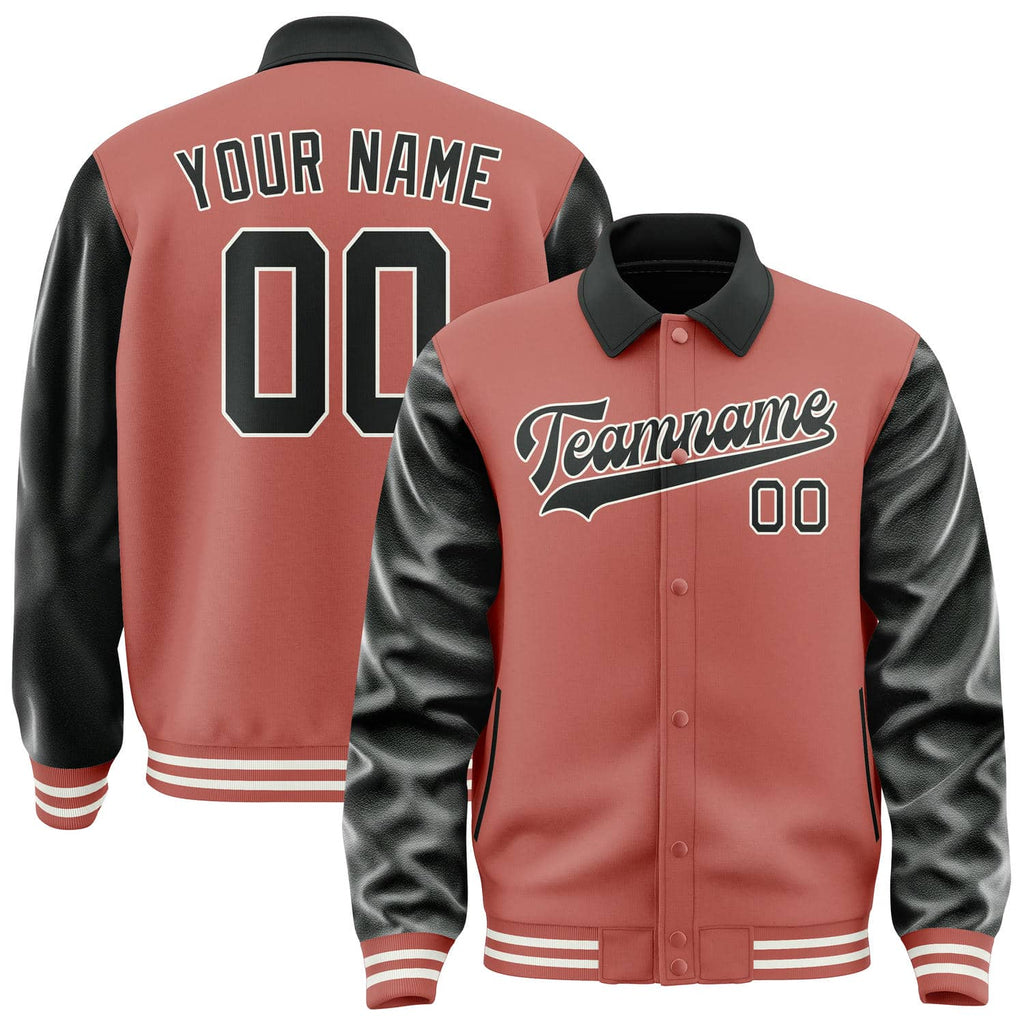 Custom Copper Rose Black Jacket