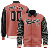 Custom Copper Rose Black Jacket