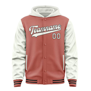 Custom Copper Rose White Jacket