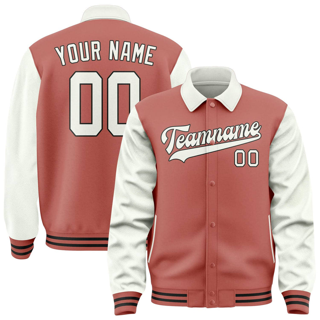 Custom Copper Rose White Jacket