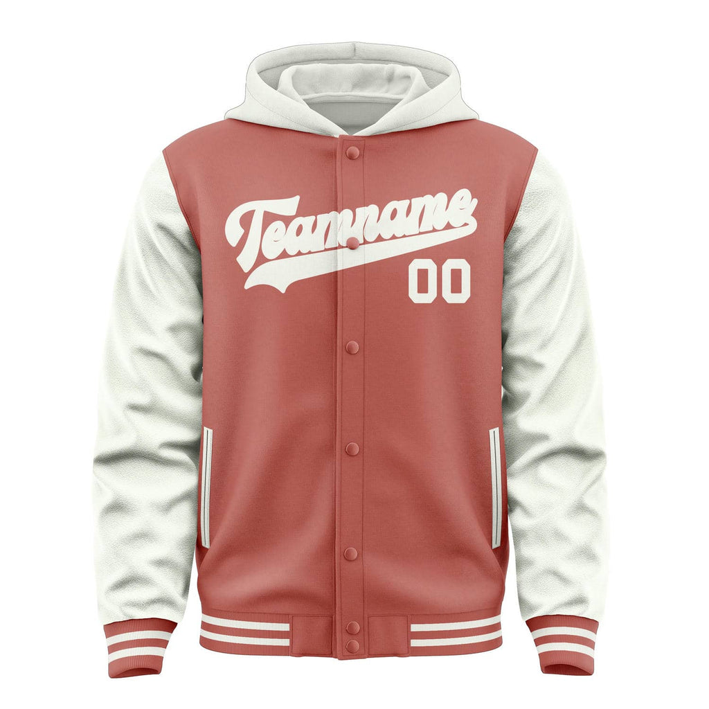 Custom Copper Rose White Jacket