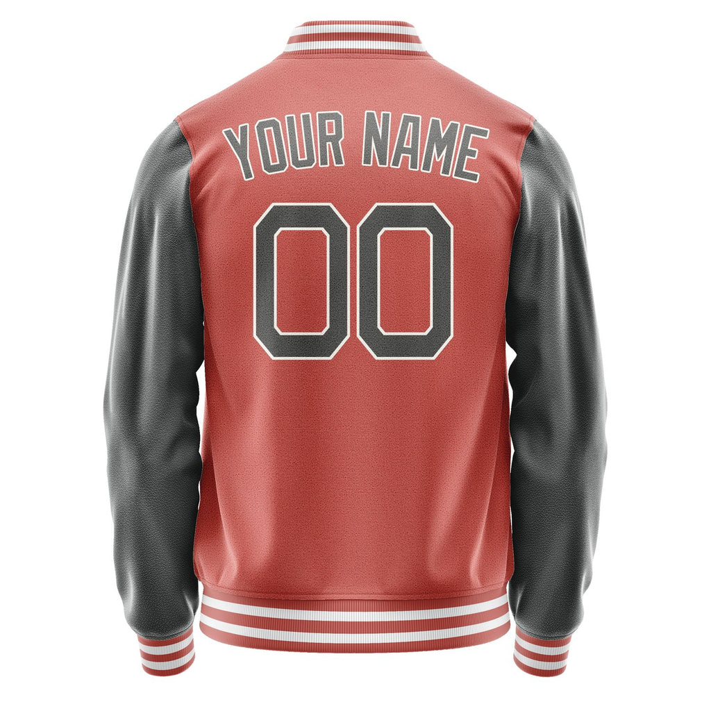 Custom Copper Rose Dark Grey Jacket JA2929202917B21720