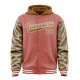 Custom Copper Rose Khaki Jacket