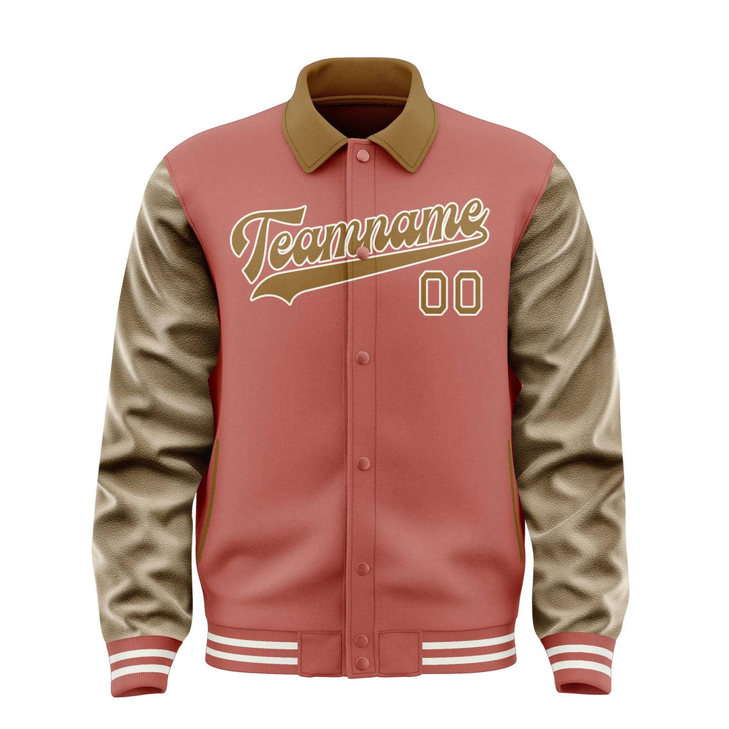 Custom Copper Rose Khaki Jacket