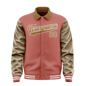 Custom Copper Rose Khaki Jacket