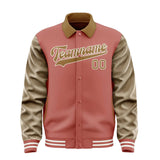 Custom Copper Rose Khaki Jacket