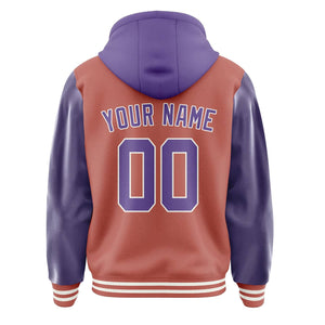 Custom Copper Rose Light Purple Jacket