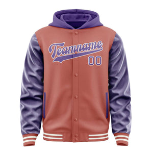 Custom Copper Rose Light Purple Jacket