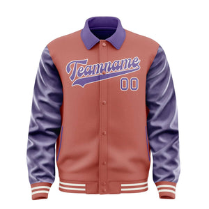 Custom Copper Rose Light Purple Jacket
