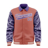 Custom Copper Rose Light Purple Jacket