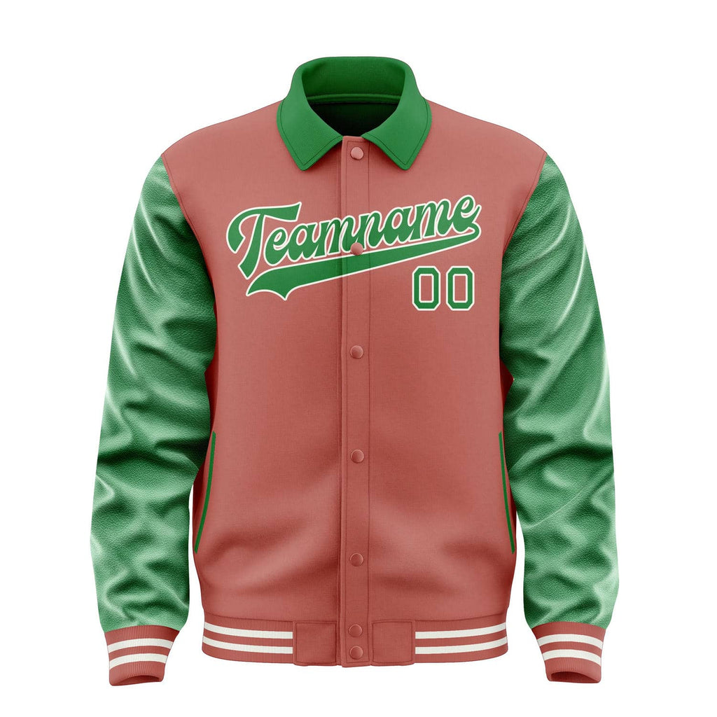 Custom Copper Rose Emerald Green Jacket
