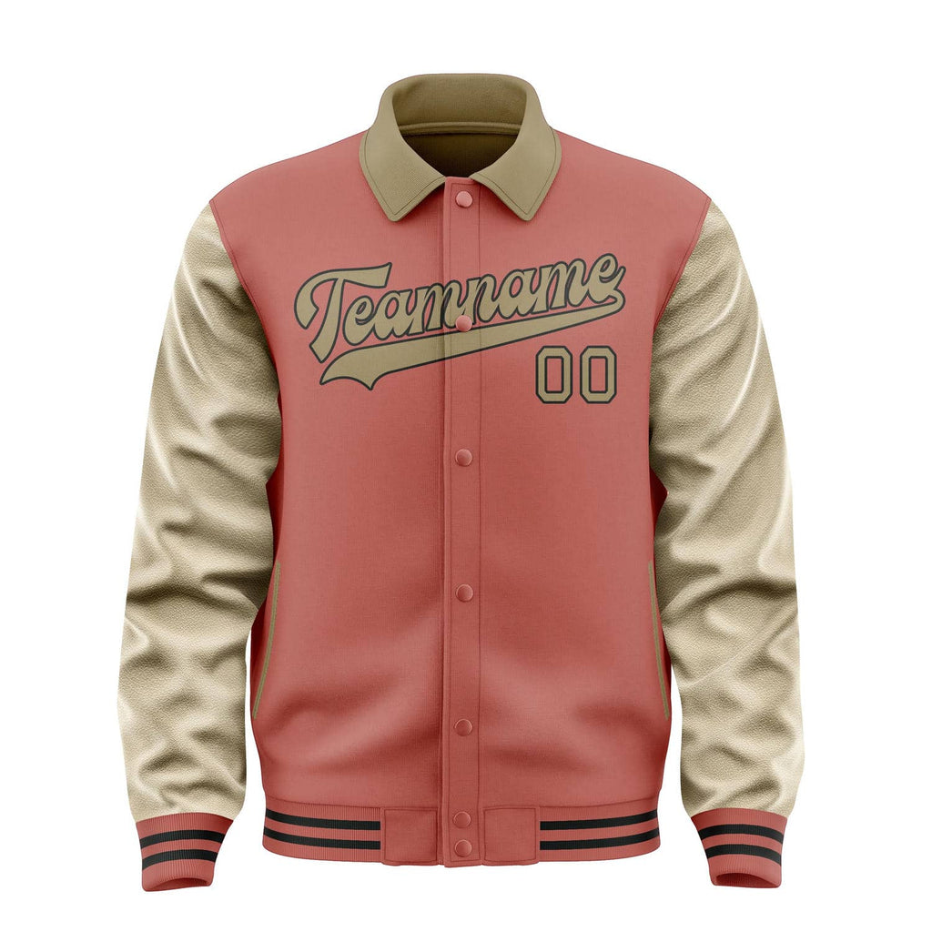 Custom Copper Rose Light Khaki Jacket