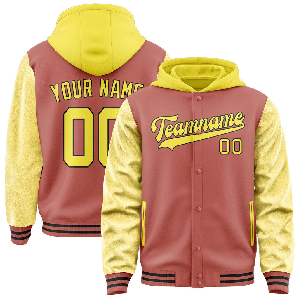 Custom Copper Rose Light Yellow Jacket