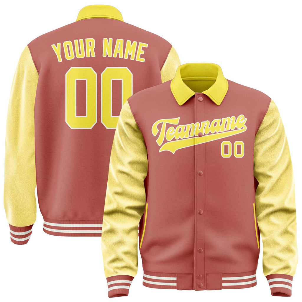 Custom Copper Rose Light Yellow Jacket