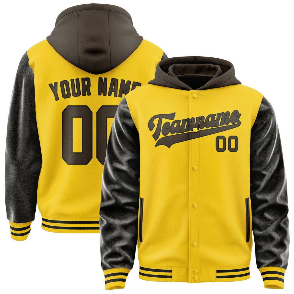 Custom Gold Brown Jacket