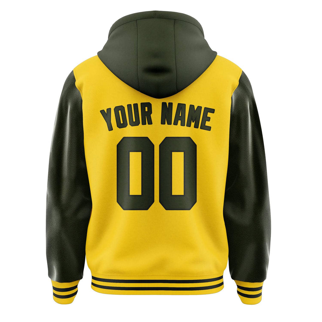 Custom Gold Olive Jacket