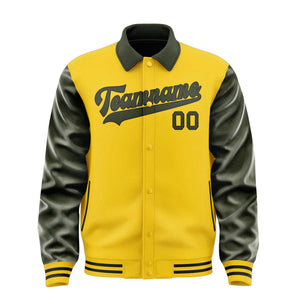 Custom Gold Olive Jacket