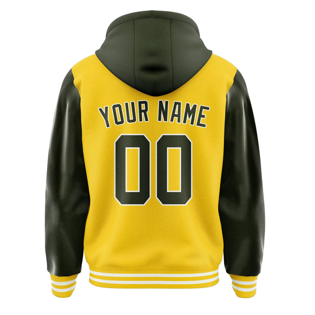 Custom Gold Olive Jacket