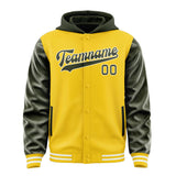 Custom Gold Olive Jacket