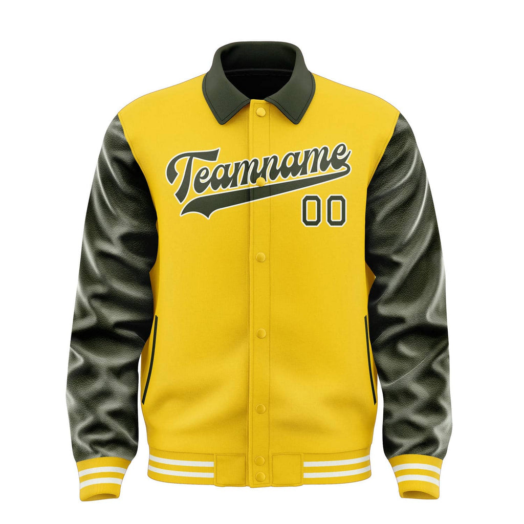 Custom Gold Olive Jacket