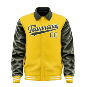 Custom Gold Olive Jacket