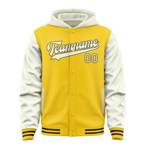 Custom Gold Cream Jacket