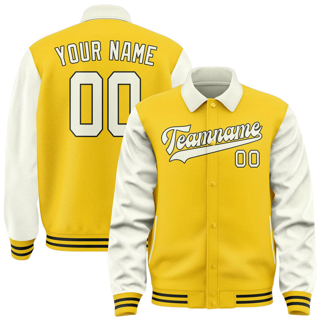 Custom Gold Cream Jacket