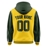 Custom Gold Dark Green Jacket