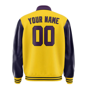 Custom Gold Purple Jacket