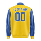 Custom Gold Sky Blue Jacket