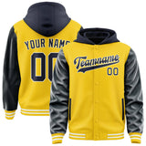 Custom Gold Navy Jacket