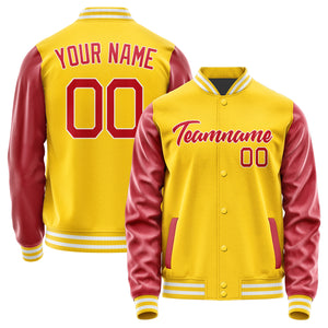 Custom Gold Red Jacket JA3030143018B21814