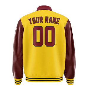 Custom Gold Crimson Red Jacket