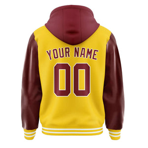 Custom Gold Crimson Red Jacket