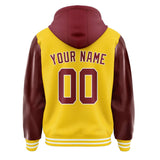 Custom Gold Crimson Red Jacket