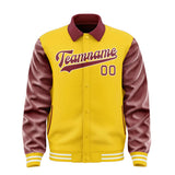Custom Gold Crimson Red Jacket