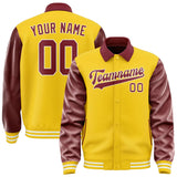 Custom Gold Crimson Red Jacket