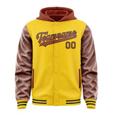 Custom Gold Coral Red Jacket