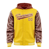 Custom Gold Coral Red Jacket